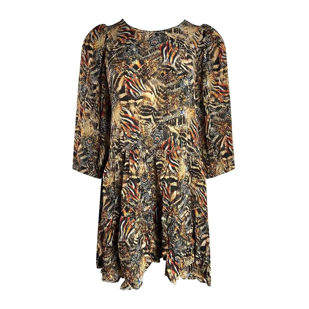 Inoa Womens/Ladies Ruffled Layered Dress