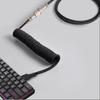 Mechanical Keyboard Aviator Adapter Coiled Cable Type C Phone Charging Cord USB Keyboard Aviation Connector Wire for Desktop PC