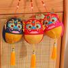 2024 Chinese New Year Dragon Plush Toy with Lanyard Tassel Dragon Mascot Doll Pendant Hanging Ornament Chinese Lunar New Year Gift