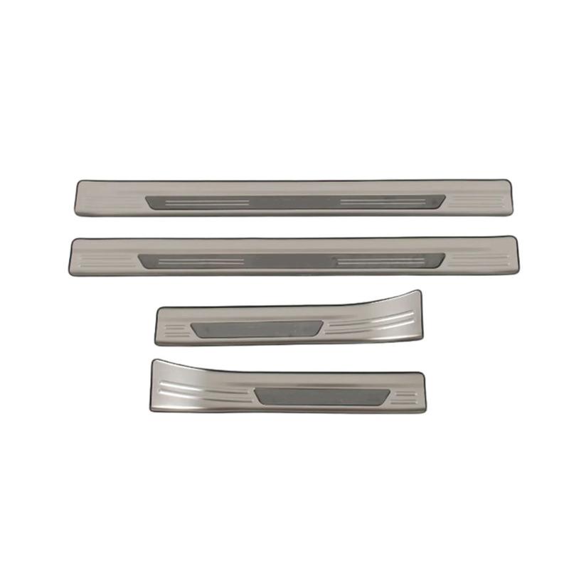 Car External Door Sill Scuff Plate Cover Steel Threshold Pedal Sticker Auto Accessories For Nissan Qashqai J12   2024