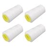 4Pcs 3000 Yards Each Polyester Sewing Thread White Quilting Thread Spools For Serger Machines