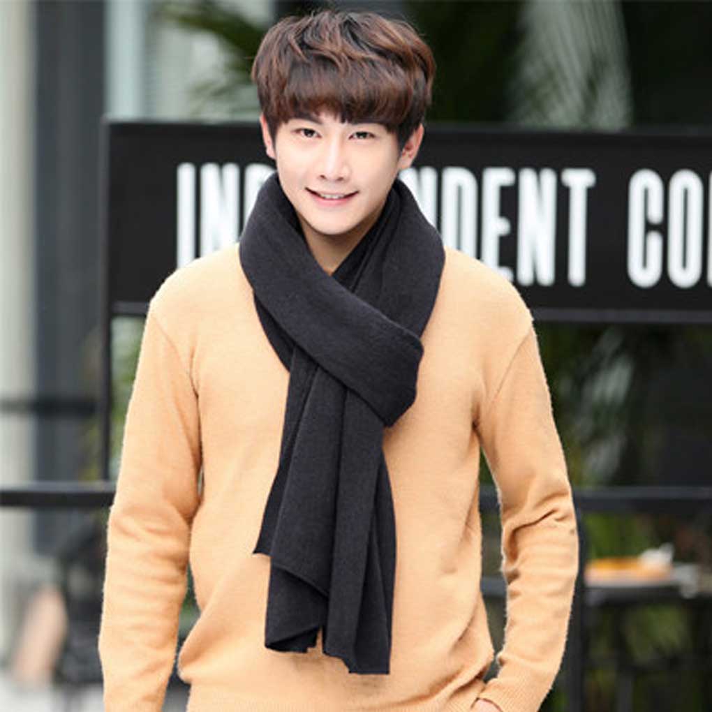 Female Scarves Cashmere-like Mulitcolor Long Size Winter Warm Shawl Wraps Knitted Neckerchief Male Lovers Birthday Gift