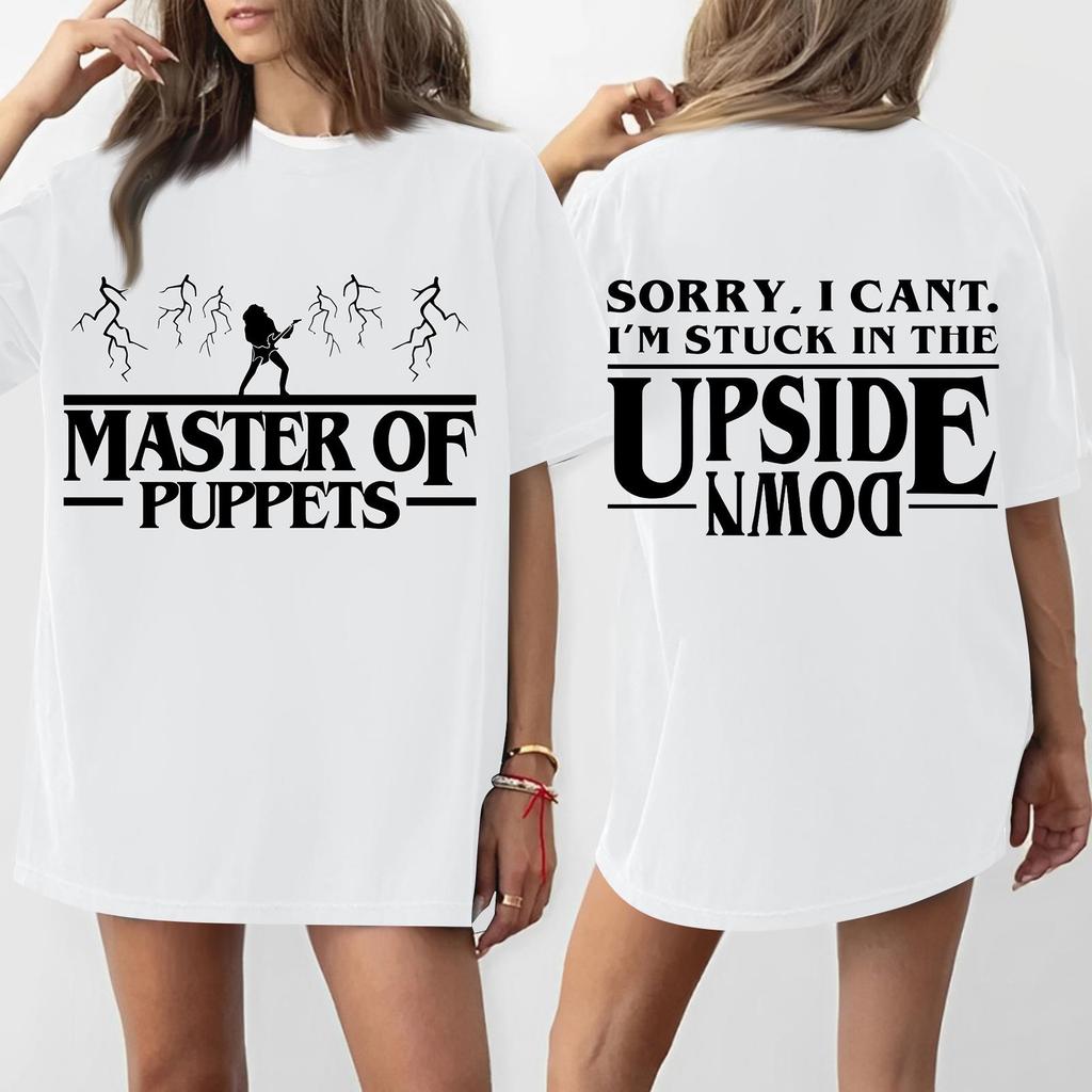 Women's Round Neck Printed Short-sleeved T-shirt Top