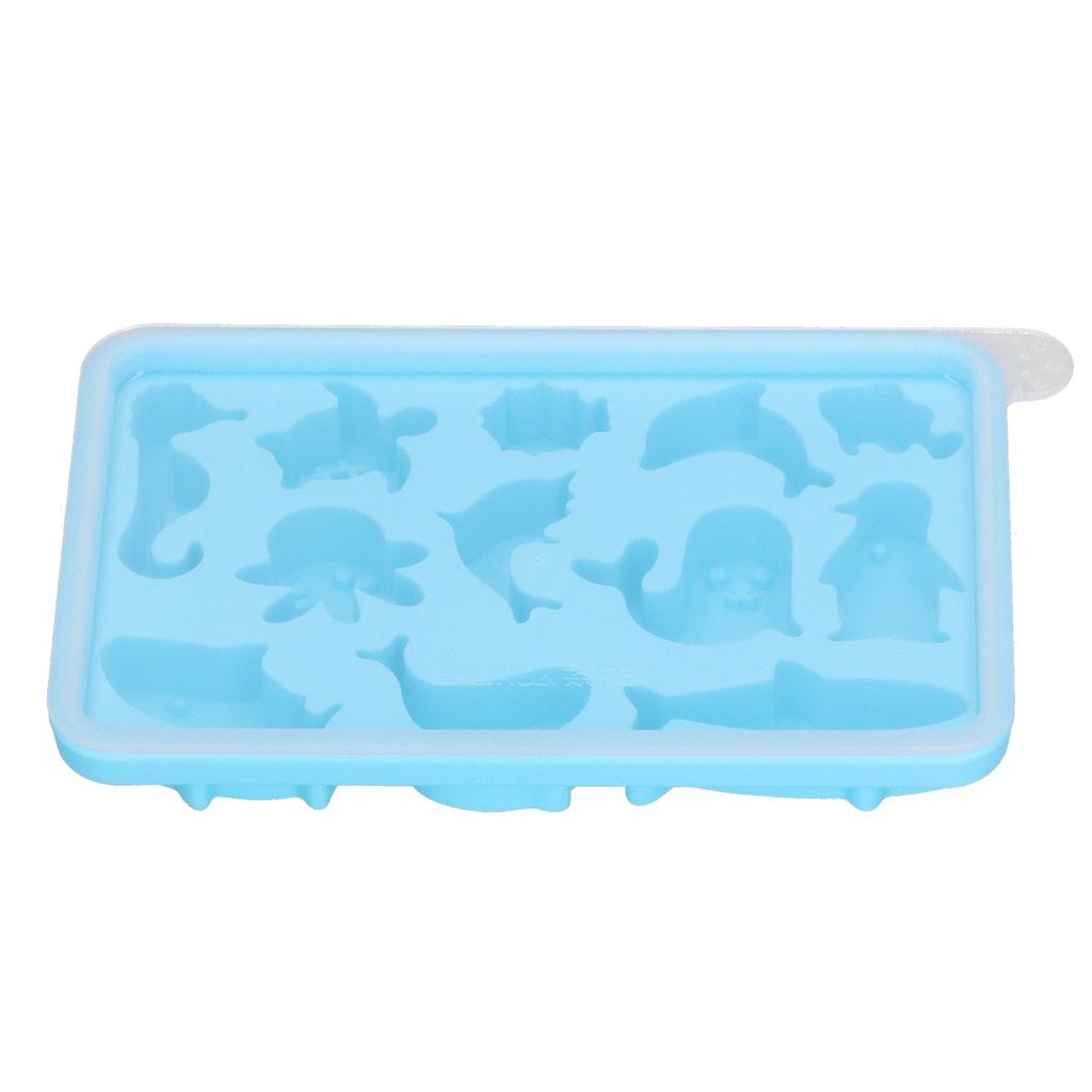 Ice Tray Animal Pattern Ice Cream Bar Mold with Cover for Kitchen Making Tool