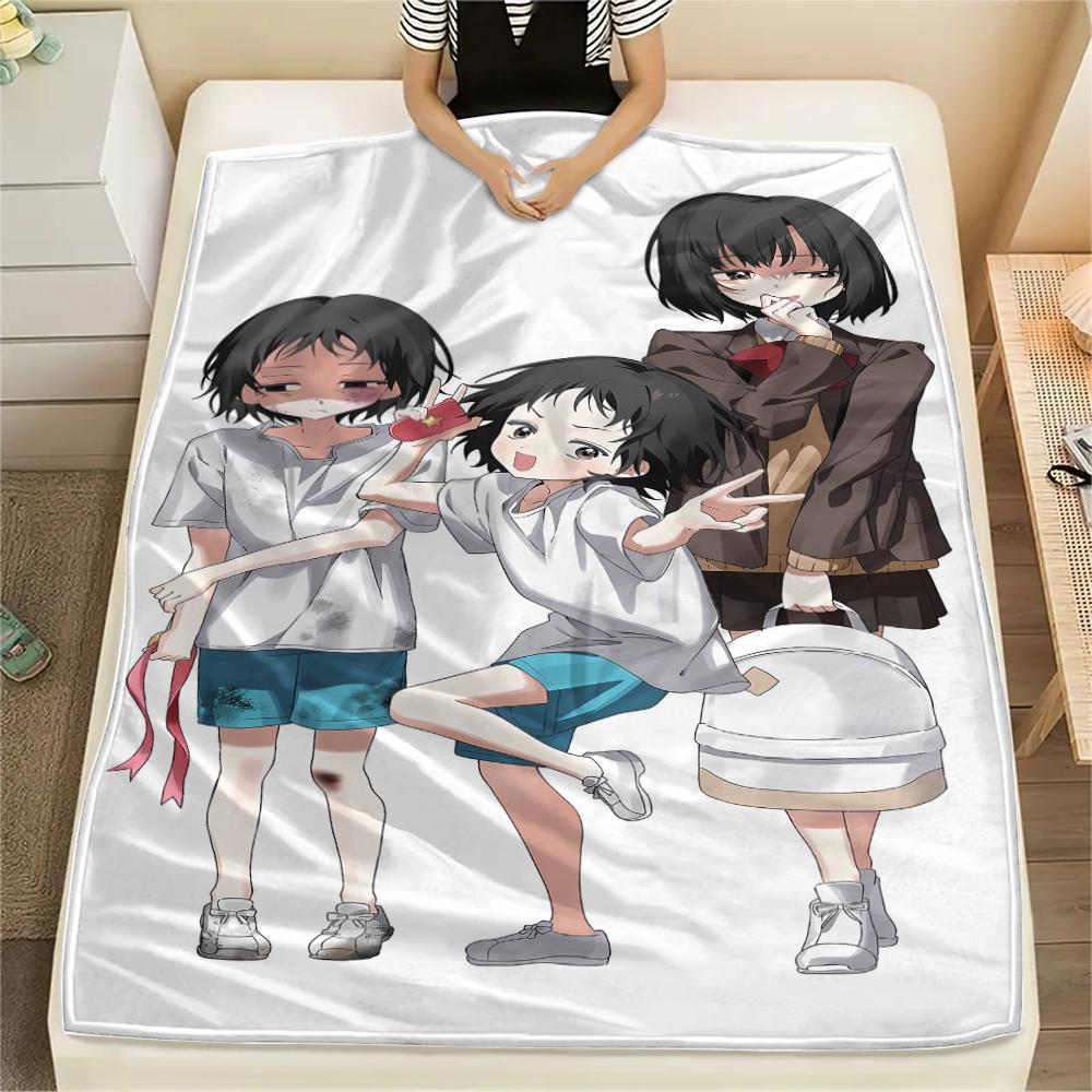 1PC Takopi's Original Sin Print Flannel Blanket, High quality All Seasons, Home Decor, Warmth and Comfort, Perfect for Christmas Gifts