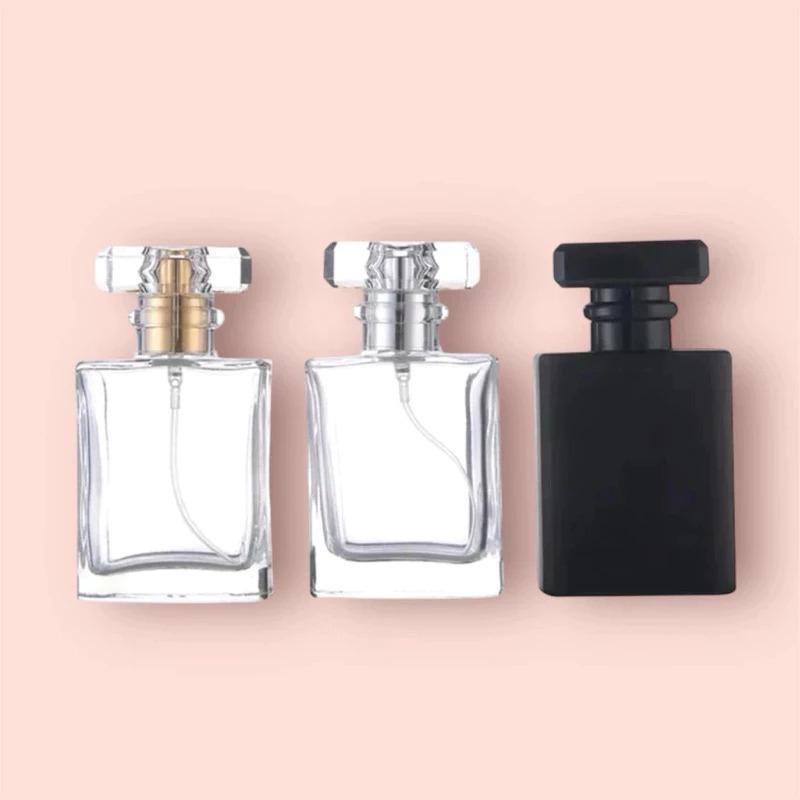 10Pcs 30/50Ml Perfume Bottle Gold Silver Empty Bottle Spray Bottle Portable Perfume Dispensing Bottles