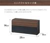 Miyatake Seisakujyo Storage Game Console Brown Case, Case, TEER,