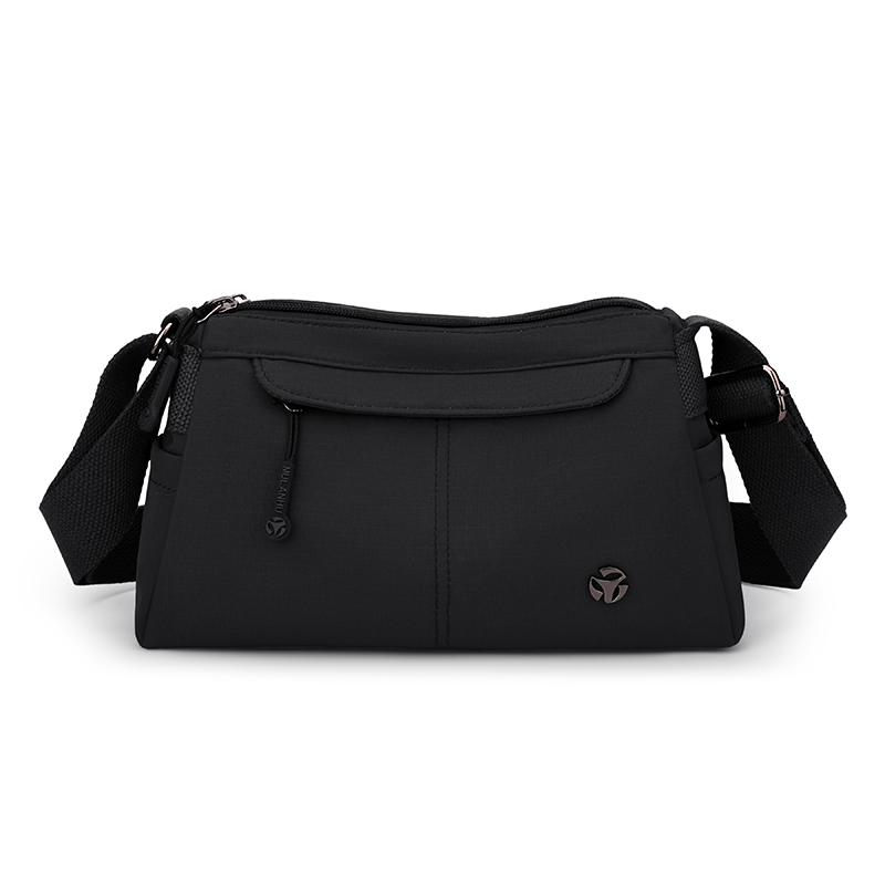 Women's Lightweight Nylon Bag Solid Color Shoulder Bag