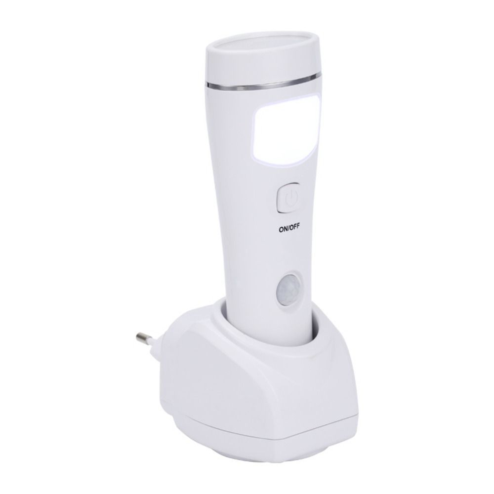 Motion Sensor LED Emergency Lights Rechargeable Power Outage Light 4-in-1 Plug-in Flashlight Night