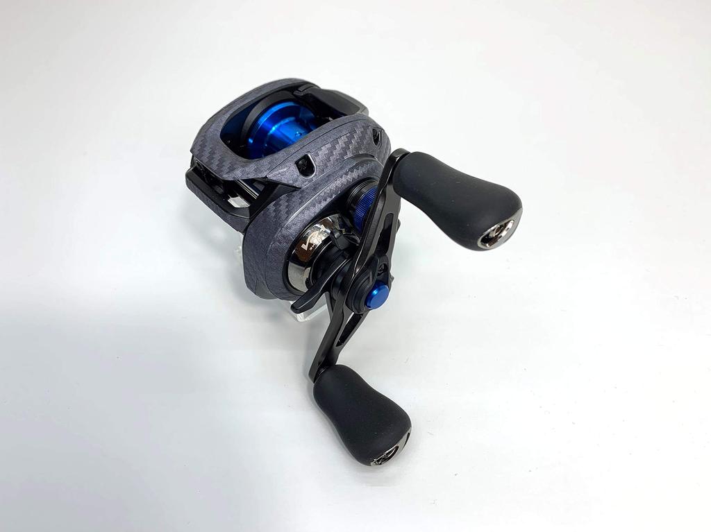 CUSTOM Custom Decal for YOROI 20SLX DC Baitcasting Scratch Protection SEAT.JP Reel, (Silver, Left-Handed)