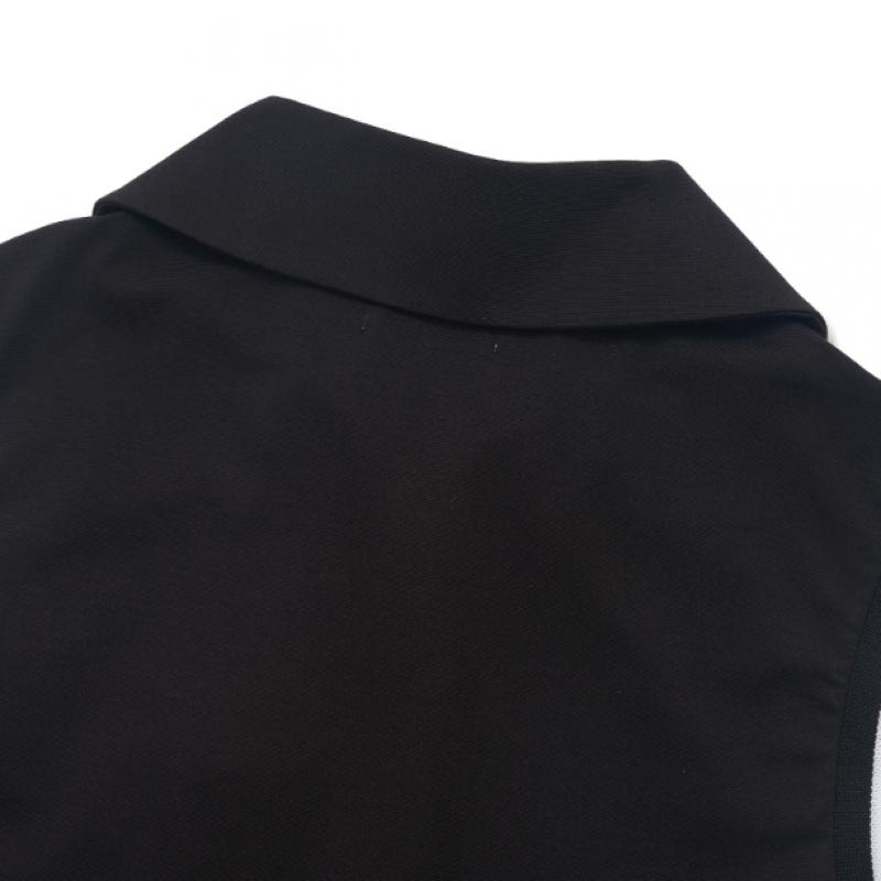 Blu Dot Sleeveless Dress Bk Collar Point