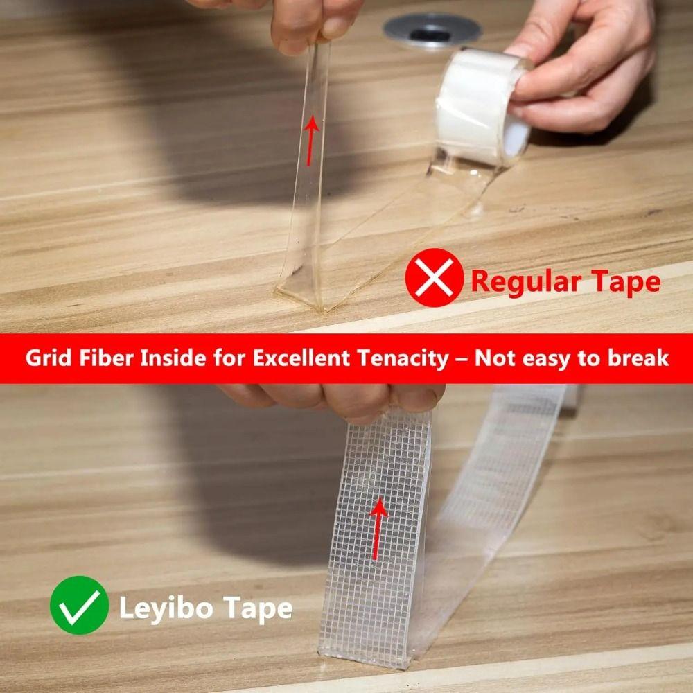 3M Useful Transparent Nano Tape High-viscosity Waterproof Super Adhesive Tapes Multipurpose Universal Adhesive Kitchen