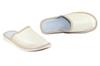 Beige Leather Covered Slippers for Women, Women's Leather Slippers 36