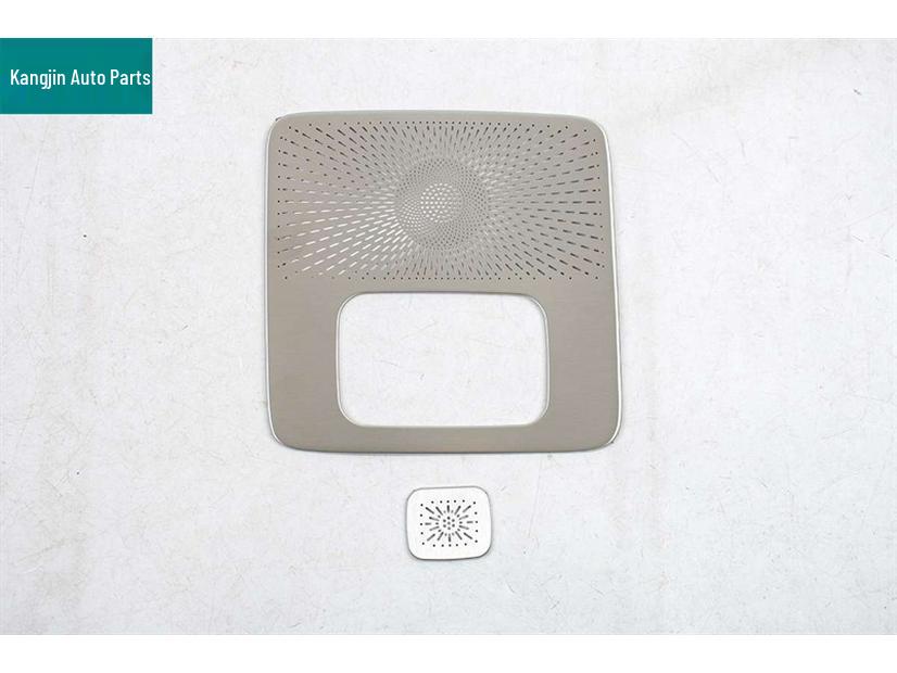 Dustproof Horn Cover for Lantu Taishan Models - Stainless Steel Interior Mod, Silver.