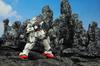 In Three Rocky Area for Diorama Rocky [Good Directions] Mountain/Rocky Gundam, Ultra, Godzilla, Etc. (42cm Mountain)