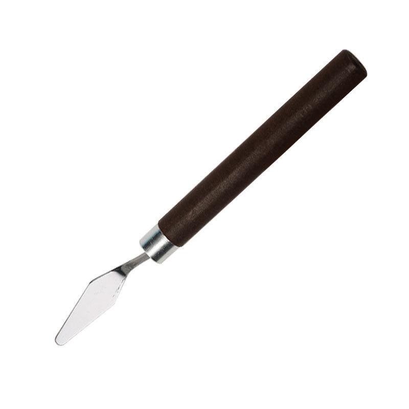 Stainless Steel Wooden Handle Palette Knife for Oil and Gouache Painting