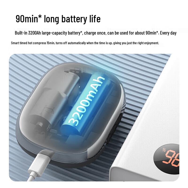 Philips PPM3206B Heated Lumbar Massager with Air Column Support