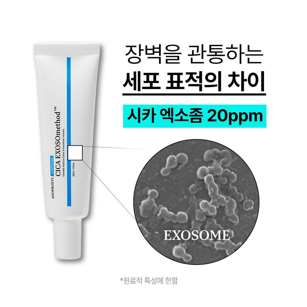 [Exoprocil] Water Glow Exosom Cica Exosom 20 Ampullen, 30ml, 1 Stück