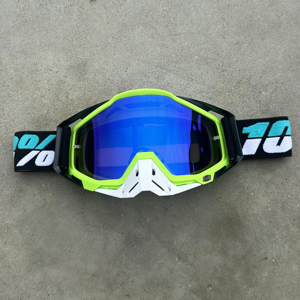 Motorcycle Goggles Color Off-road Helmet Goggles Windproof Sand Riding Glasses Ski Goggles