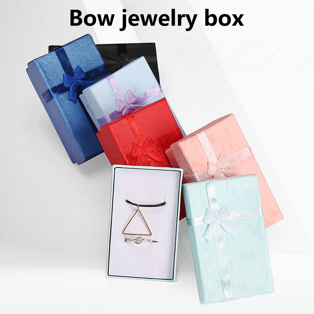 Langlebige Schmuckschatulle. Gut aussehende, rechteckige, schöne, visuelle Schmuck-Geschenkbox für Mädchen