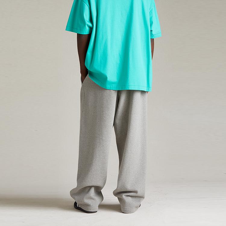 Fear of God Essentials Relaxed Pants Dark Heather Oatmeal Men Bottoms Grey 130SP244323F