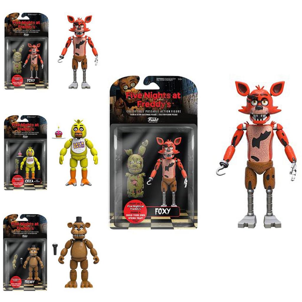 Fnaf Funko Five Nights At Freddy's Action Figure Articulated Golden Freddy For Kids