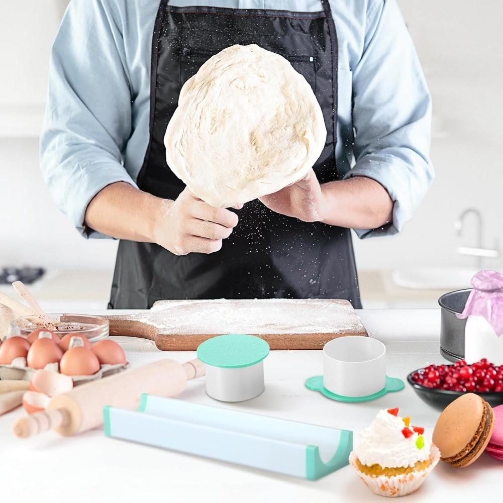 Round Cake Set and Tray for Baking Cake Pops Cookies Brownies and Craft Clay Designed for Longevity and Easy Use