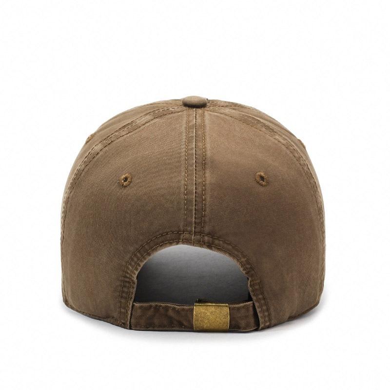Verstellbare Vintage-Kappe für Damen und Herren für Outdoor-Wanderungen und Bergsteigen