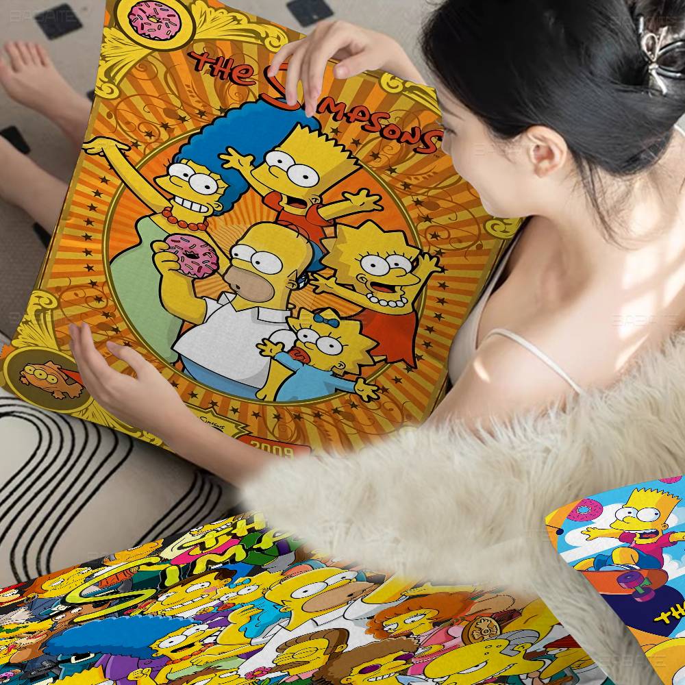 Cartoon T-The Cool S-Simpsons Pillowcases Home Bedding Decorative Pillow Cover Wedding Super Soft Pillow Case