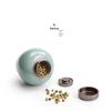Nanshan Ceramic Tea Caddy with Aluminum Lid