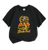Kids Boys Girls 100% Cotton Crew Neck Short Sleeve T-Shirt, Fun Cobra Graphic Strike Fast Casual Tees, Soft Breathable Tops for Daily Outdoor Sports P