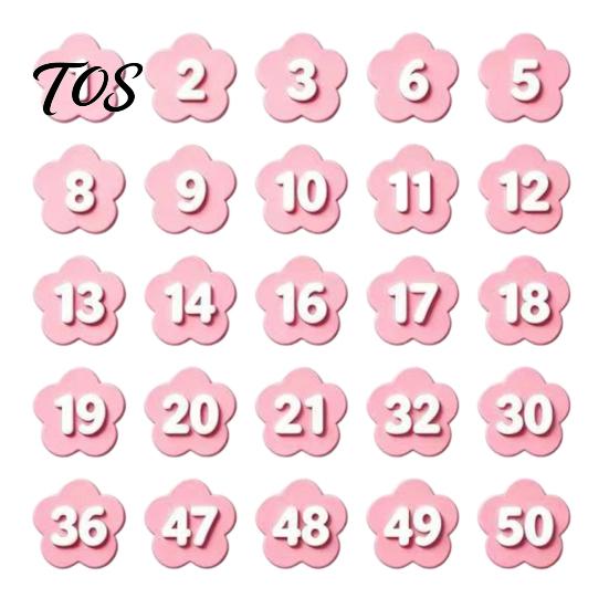 Classroom Grouping Labels 30PCS Numbered Pencil Toppers, Reusable Prevent Confusion Labels, Management System Plastic Tracking Marker Clips,