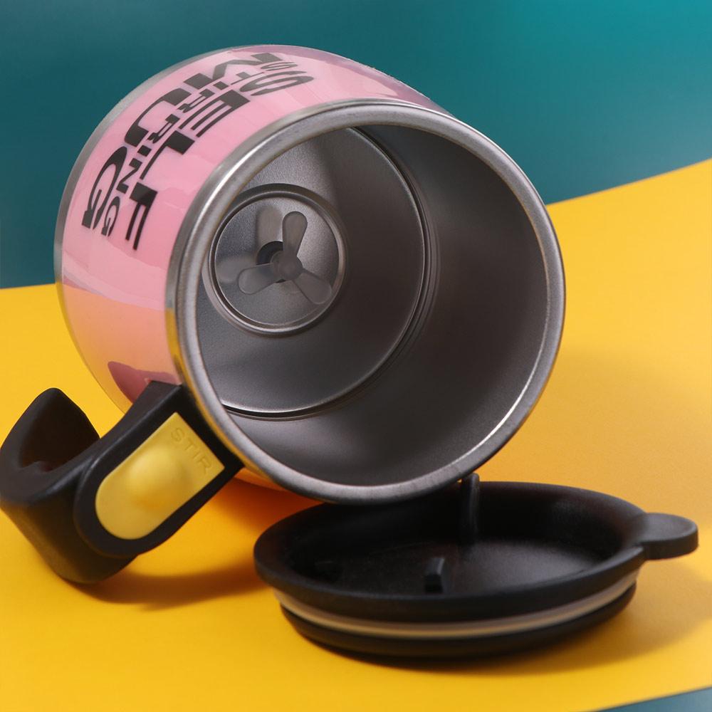 Automatic Mixing Cup 450ml Lazy Mixer Portable Coffee Blender  Tea