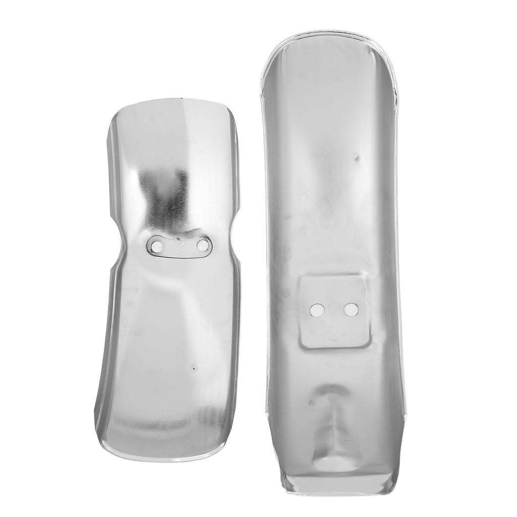 2 Stück Motorrad Schutzblech Eisen Chrom Spritzschutz für Monkey Gorilla Z50 Z50A Z50J Z110 Z125 8in