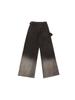 Gradient Side-Zip High-Waist Wide-Leg Jeans for Women - Autumn Collection