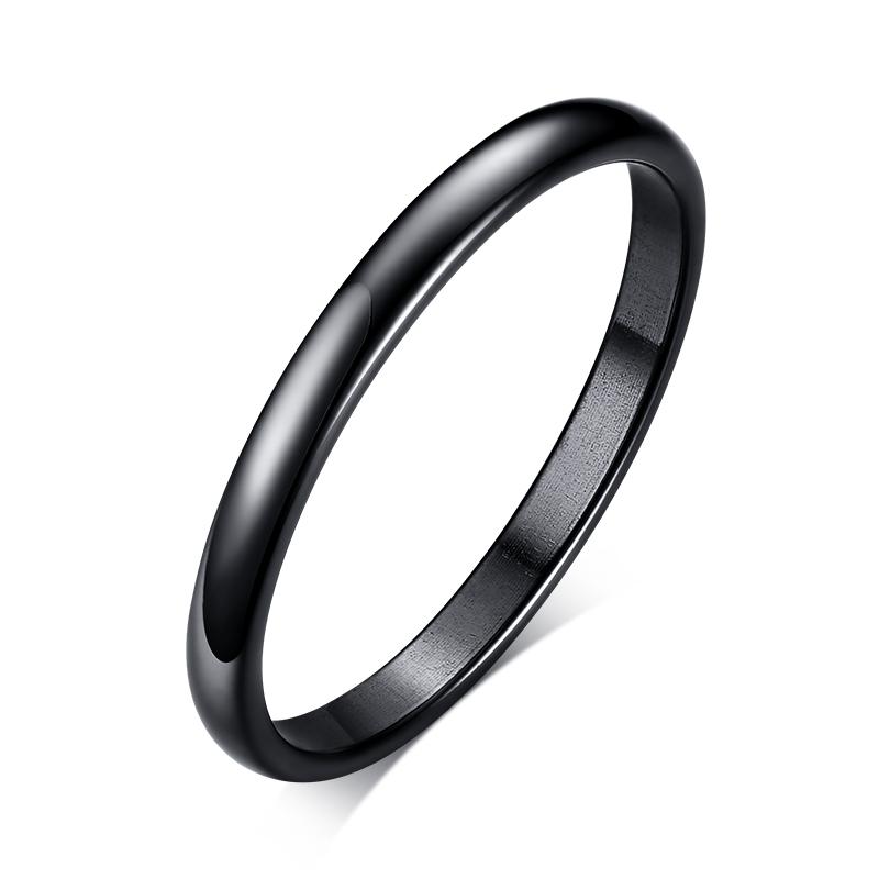 Chic Twisted Rope Slim Ring for Women, Stainless Steel Metal Wedding Rings Finger Band, New Elegant Simple Vintage Party Jewelry