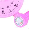 Children's Educational Clock Toy Model Set 3 Pins Linkage Time Recognition Fun Mini for