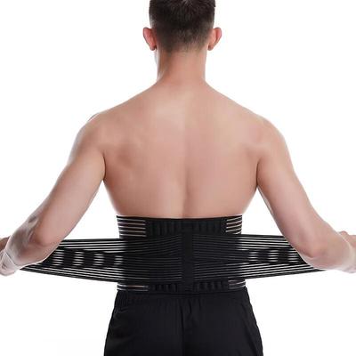 Adjustable Sports Lumbar Support Brace with Spring Support