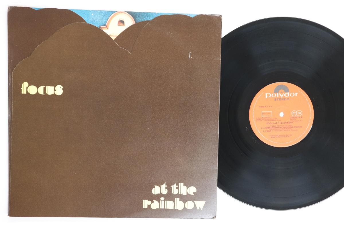 

LP Record FOCUS At The Rainbow 2442118 Polydor 1973 UK Rock Used
