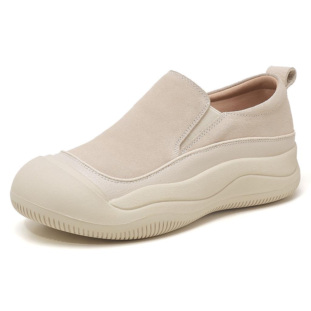 Loafers Woman Sports Style Comfortable Platform Casual Shoes Women's Casual Shoes Genuine Leather Baskets Femmes Scarpe Donna