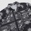 UMBRO Seersucker Paisley Short Sleeve Shirt Navy Ur221Cjk62