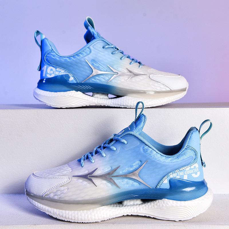 

Basketball shoes men s and women s new couple luminous sports shoes breathable casual sports shoes elastic super soft running shoes 45