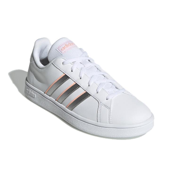 (WMNS) adidas neo Grand Court Base 'White Silver Pink' Women's EG5949