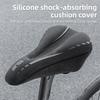 ESLNF Comfort Silicone High Elastic Bike Seat Cushion Gel Padded Bike Seat Cover