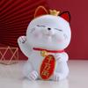Large capacity Cat Piggy Bank Durable Lucky Cat Figurine Cartoon Cat-shaped Saving Box  New Years