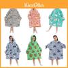 Jungen Tier Mädchen Print Kinder Kapuzen-Decke Niedlich Langarm Warm Winter