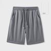 Men's Casual Black Ice Silk Sports Shorts