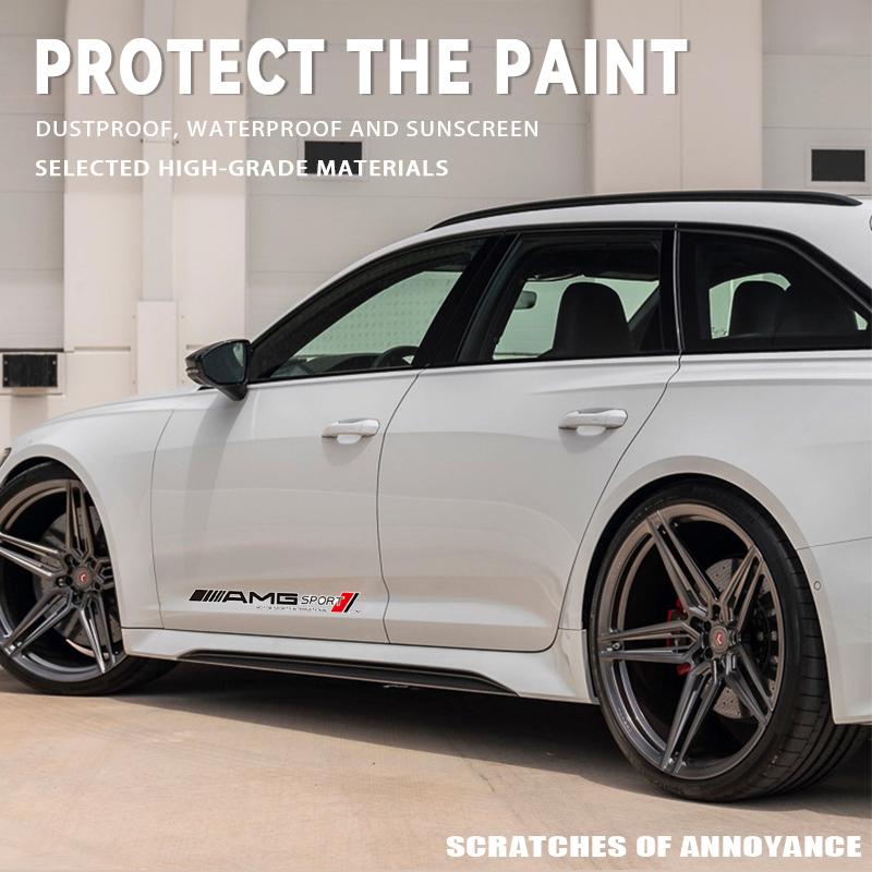 Car Stickers Vinyl Film Auto Decoration Decals DIY Sports Styling Car Tuning Accessories For Mercedes Benz AMG A B C E G CLA W21 UH4