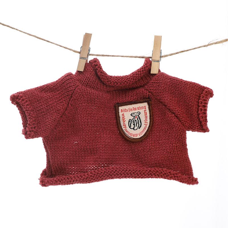 Teddy Bear Sweatshirt: Plush Doll Clothing Accessory