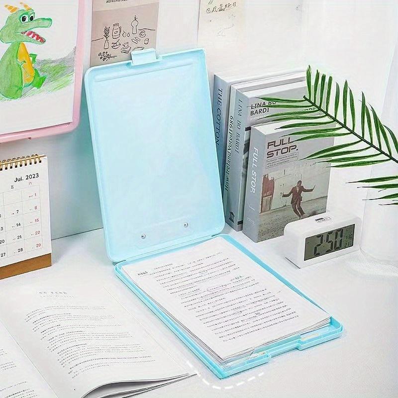 A4 Plastic Folder Organizer,Multifunctional Writing Pad for Exam Document,Music Score,Office,Ideal for Student and Professional.